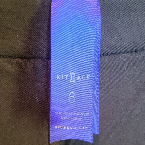 Kit and Ace Black Trousers - Picture 2 of 4